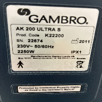 Gambro AK-200 Ultra S - Dialysis image 2